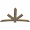 Ekena Millwork Alberta Rough Sawn Timber Gable Bracket, Douglas Fir, 72"W x 45"H x 2"D x 6"F, 15/12 Pitch GBW072X45X0206ALB00RDF - alternate 2